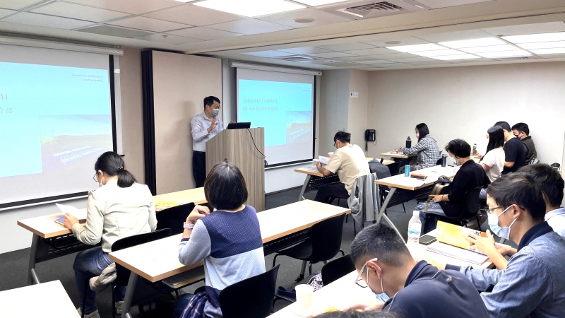 **林彥碩 技術長 講授「壽險（證券）企業參與（支援）PPP的作為與案例介紹」